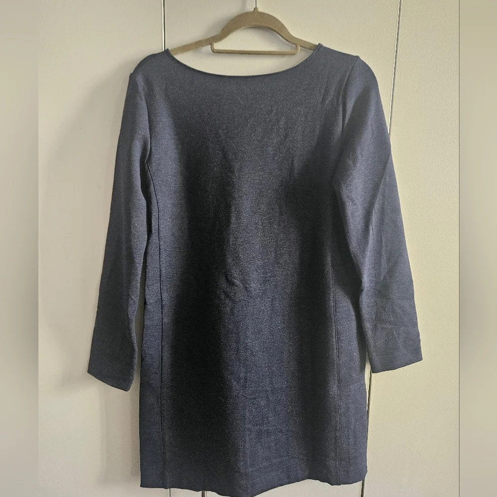 Theory Size S super Soft Navy Dress - Picture 2 of 5